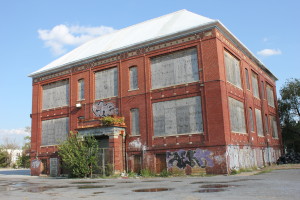 dilapidated school building
